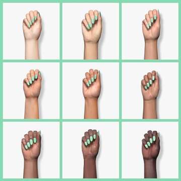 essie Salon-Quality Nail Polish, 8-Free Vegan, Feel The Fizzle, Green, It's High Time, 0.46 oz.