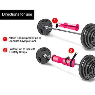 Squat Pad - Durable Barbell Neck Cushion for Weightlifting