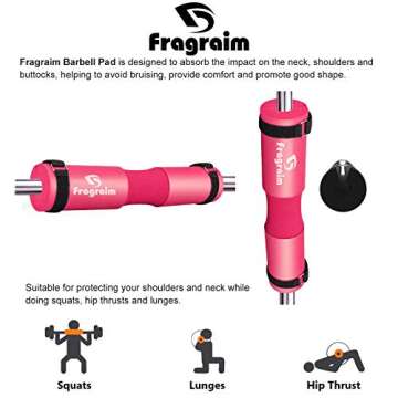 Squat Pad - Durable Barbell Neck Cushion for Weightlifting