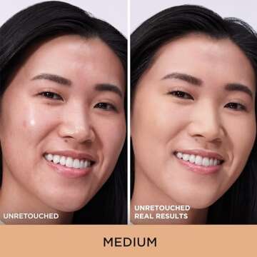 IT Cosmetics CC+ Cream Natural Matte Foundation with SPF 40 - Shine-Reducing & Long-Wear Full Covera...