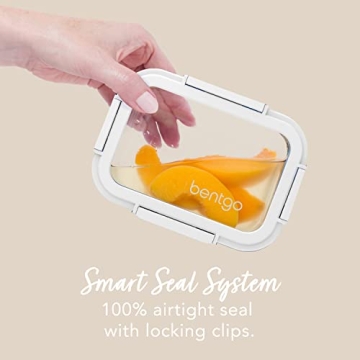 Bentgo Glass Leak-Proof Meal Prep Set for Healthy Eating