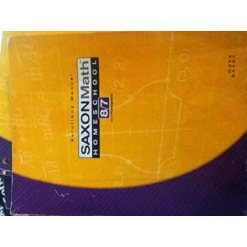 Saxon Math 8/7 with Prealgebra (Kit: Text, Test/Worksheets, Solutions Manual)