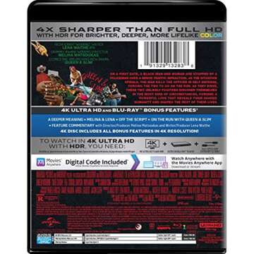Queen & Slim Blu-ray - A Must-Watch for Every Movie Lover