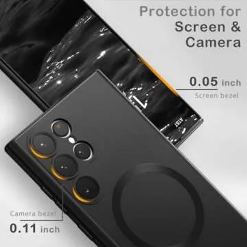 Amzfield Magnetic Case for Samsung Galaxy S22 Ultra