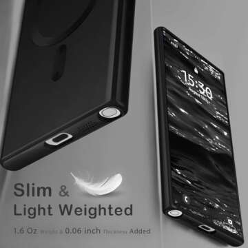 Amzfield Magnetic Case for Samsung Galaxy S22 Ultra