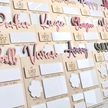 CustomLove First Day of School Sign - Ideal Gift for Kids