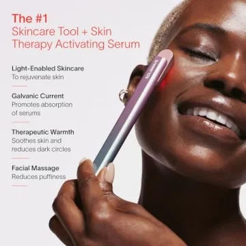 Solawave Facial Wand & Skin Serum Set for Radiant Skin