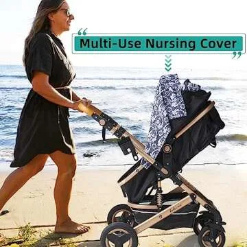 Stylish UHINOOS Nursing Cover For Discreet Breastfeeding