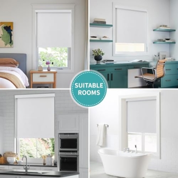 Joydeco Blackout Roller Shades for Total Light Control