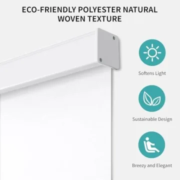 Joydeco Blackout Roller Shades for Total Light Control