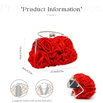 Elegant JAMBHALA Mini Evening Clutch for Special Occasions