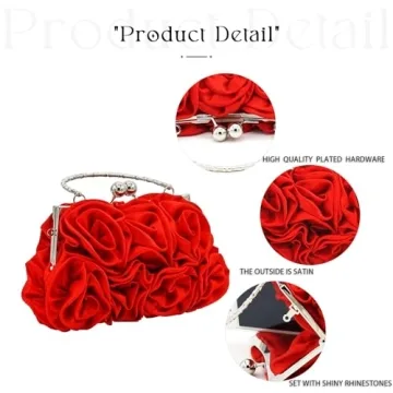 Elegant JAMBHALA Mini Evening Clutch for Special Occasions