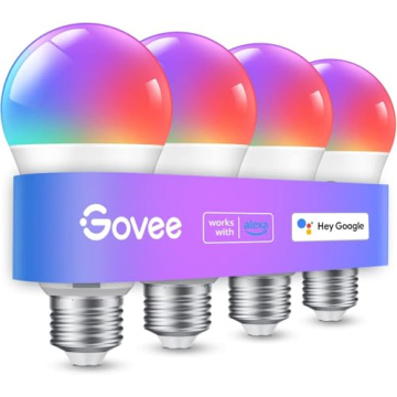 Govee Smart Light Bulbs - Color Changing LED Bulbs for Home