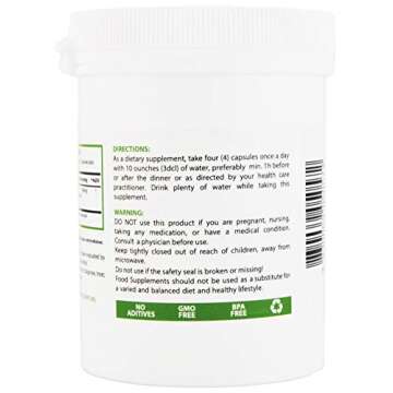 Zeolite 240 Capsules | Detox | Clinoptilolite 95% | 3X Activated | Natural Mineral Dust Less-Than 2 µm | Heiltropfen®
