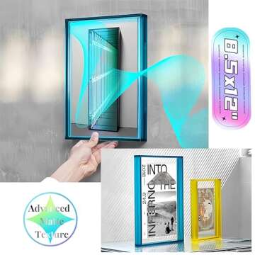 Passat 16x20 Acrylic Floating Frame - Modern Decor