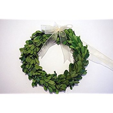 Charming Preserved Boxwood Wreath for Elegant Decor