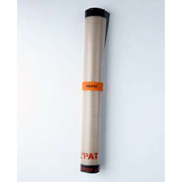 Silpat Roul' Pat Perfect Pastry Jumbo Size Non-Stick Silicone Countertop Workstation Mat, 23" x 31.5", Black, (ADN800585-00)