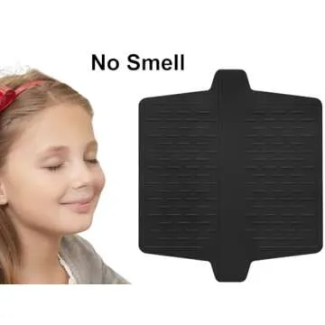 Cukwily Sink Saddle, Kitchen Sink Mat, Divider Protector Mat, No Odor, Super Soft, No Stains, 12.83'' x 11.1''