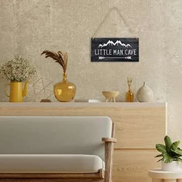 Mountain Nursery Decor for Kids - Wood Hanging Sign