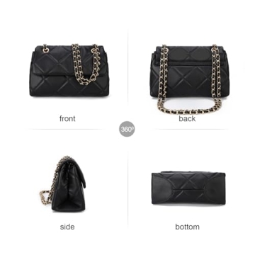 Stylish Gladdon Quilted Crossbody Purse for Women