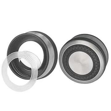 Cleesmil 32 oz Motivational Borosilicate Glass Water Bottle