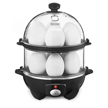 BELLA Double Tier Egg Cooker for Perfect Eggs Every Time