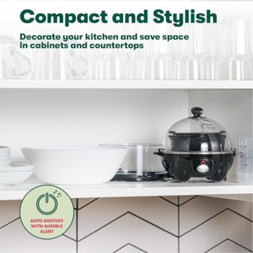 BELLA Double Tier Egg Cooker for Perfectly Cooked Eggs