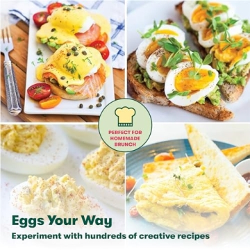 BELLA Double Tier Egg Cooker for Perfectly Cooked Eggs