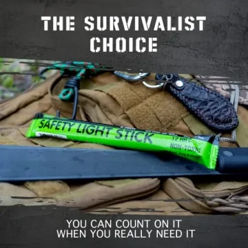 12 Ultra Bright Emergency Glow Sticks for Safety