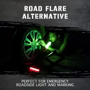 12 Ultra Bright Emergency Glow Sticks for Safety