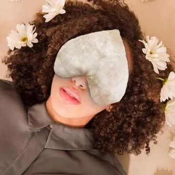 Stillnus Organic Weighted Eye Pillow for Stress Relief & Meditation