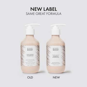 BONDIBOOST Rapid Repair Shampoo 10.14 fl oz - Restores Dry, Damaged, & Brittle Hair - Gentle Cleansing - Repair Split Ends + Seal Hair Cuticles - Sulfate Free - Vegan/Cruelty-Free - Australian Made