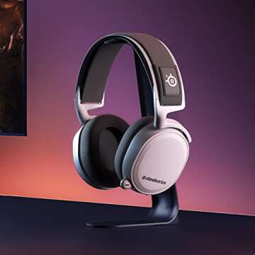 SteelSeries Arctis 7+ Wireless Gaming Headset – Lossless 2.4 GHz – 30 Hour Battery Life – USB-...