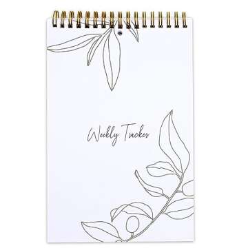 The Fruitful Entrepreneur Habit Tracker -13 Weeks Undated Motivational Inspirational Habit or Goal Tracker for Business Owners Entrepreneurs Productivity Tool 6''x9'' Notepad Gold Spiral Binding