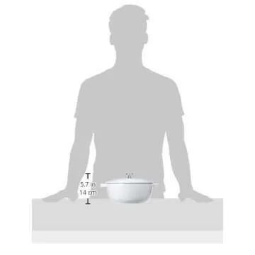 Staub Cast Iron Dutch Oven, 3.75Qt, Perfect for Home Chefs