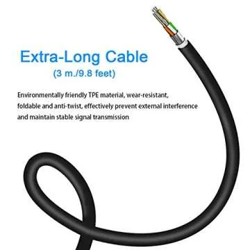 ALEKOR USB Lavalier Microphone for Precise Audio Control