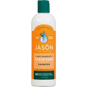 Jason Dandruff Relief Treatment Shampoo - 12 Oz - Natural Care for Scalp Health