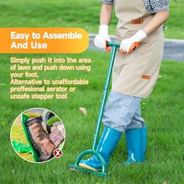 Premium Lawn Aerator for Efficient Yard Care