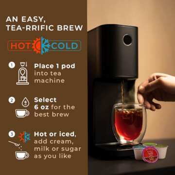 Gya Tea Co Evening Calm Tea Gift Set - 16 Assorted Tea Pods