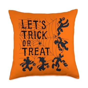 Disney Mickey & Friends Trick or Treat Pillow for Halloween