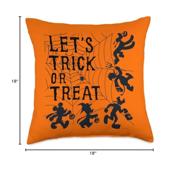 Disney Mickey & Friends Trick or Treat Pillow for Halloween