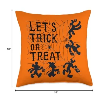 Disney Mickey & Friends Trick or Treat Pillow for Halloween