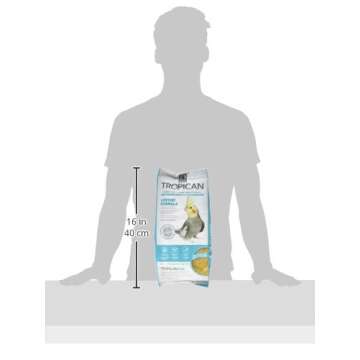 Hari Tropican Bird Food, Hagen Large Parrot Food with Peanuts & Sunflower Seeds, Cockatiels Granules...