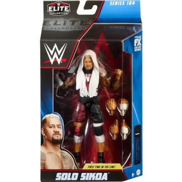Mattel WWE Elite Solo Sikoa Action Figure - 6in Collectible
