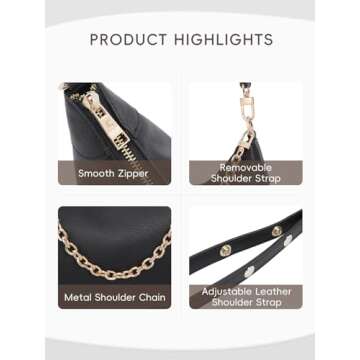 CLUCI Vegan Leather Cross Body Bag for Women