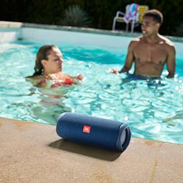 JBL Flip 5 Waterproof Portable Bluetooth Speaker Blue