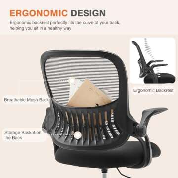 Sweetcrispy Office Chair: Ergonomic Comfort for All