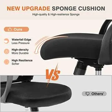 Sweetcrispy Office Chair: Ergonomic Comfort for All