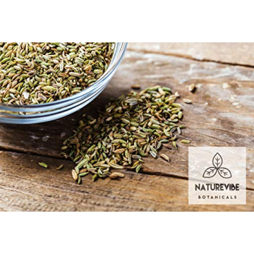 Naturevibe Botanicals Organic Fennel Seeds 1lb Gluten Free Non-GMO