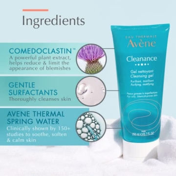 Avene Cleanance Gel Soap-Free Cleanser for Oily Skin